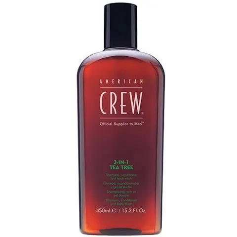 American Crew 3-in-1 Tea Tree 450ml – image 3