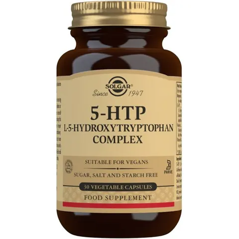 Solgar 5-HTP Tryptophan 30 Tablets – image 2