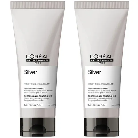 L'Oréal Professionnel Serie Expert Silver Conditioner 200ml Double – image 2
