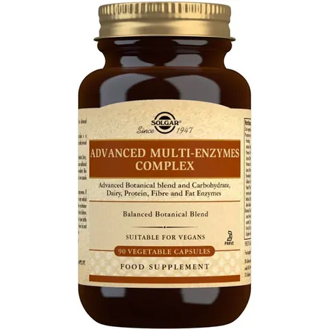 Solgar Advanced Multi-Enzyme Complex Vegetable Capsules 90 – image 2