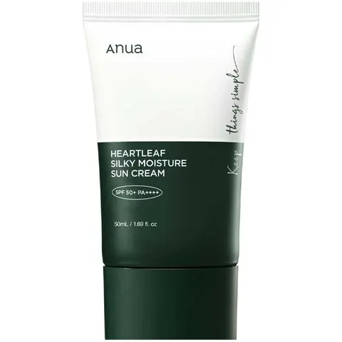 Anua Heartleaf Silky Moisturiser Sunscreen 50ml SPF50+ – image 3