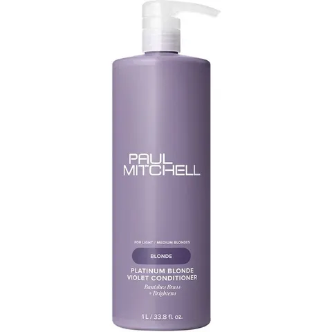 Paul Mitchell Platinum Blonde Violet Conditioner 1000ml – image 2