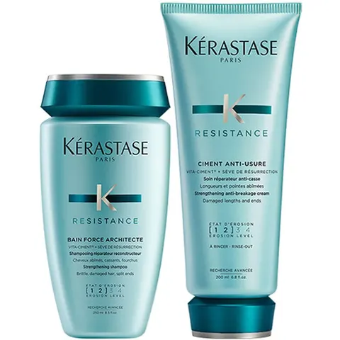 Kérastase Bain Force Architecte & Ciment Anti-Usure Duo – image 2