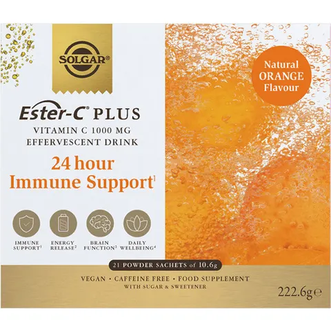 Solgar Ester-C® Plus Effervescent x 21 Sachets – image 2