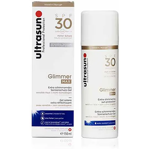 Ultrasun SPF30 Glimmer Max 150ml – image 3