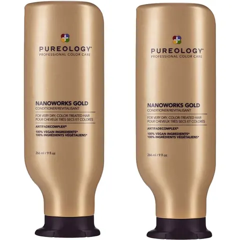 Pureology Nanoworks Gold Conditioner 266ml Double – image 3