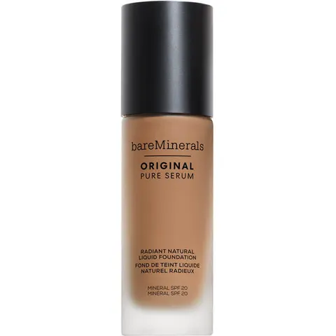bareMinerals Original Pure Serum Liquid Foundation 30ml-Medium Deep Ne – image 2