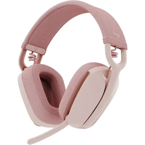 Logitech Zone Vibe 100 Wireless Headset - Rose, New – image 3