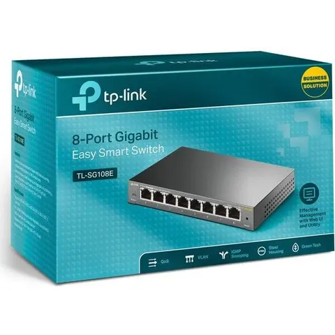 TP-LINK TL-SG108E Network Switch - 8 port – image 2
