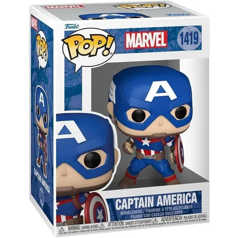 Funko POP Marvel Captain America Figure – image 2