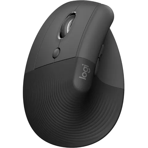 Logitech Lift Left Vertical Ergonomic Mouse – Graphite – image 2