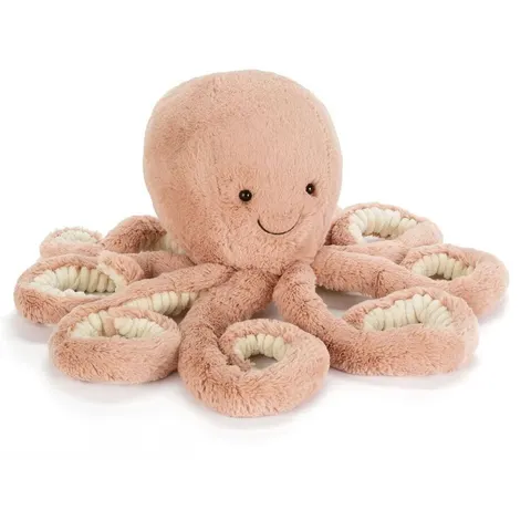JellyCat - Odell Octopus - Peach – Pink – image 2