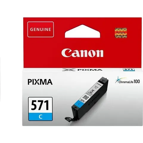 Canon CLI-571C Cyan Ink Cartridge – image 2