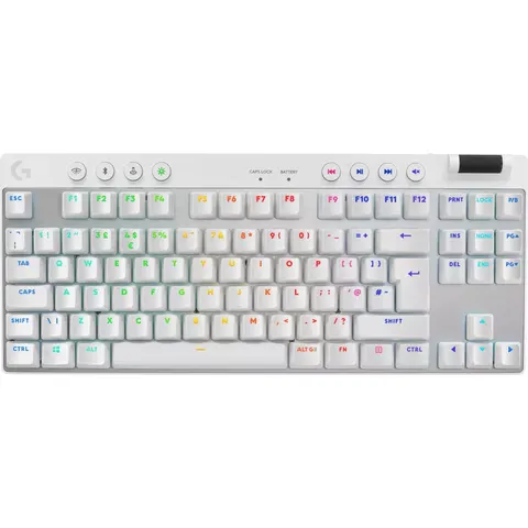 Logitech PRO X TKL Wireless Gaming Keyboard - White – image 2