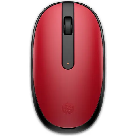 HP 240 Bluetooth Wireless Mouse – Red, Bluetooth 5.1, 1600 DPI Optical Sensor, Lightweight, Ambidextrous Design with AES Technology – image 2