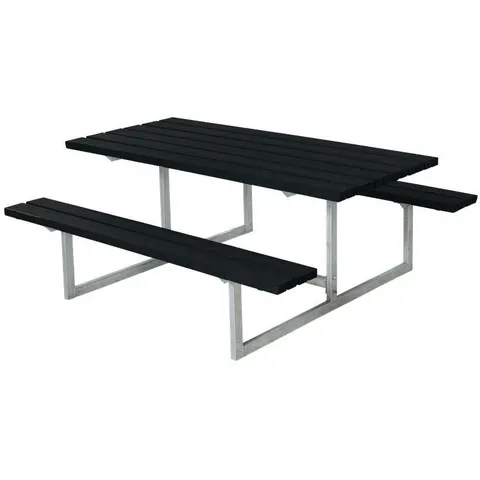 Plus Kombimöbel Basic 177 x 160 x 73 cm schwarz – Bild 2