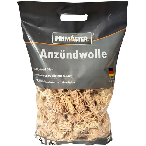 Primaster Anzündwolle 2 kg – Bild 2