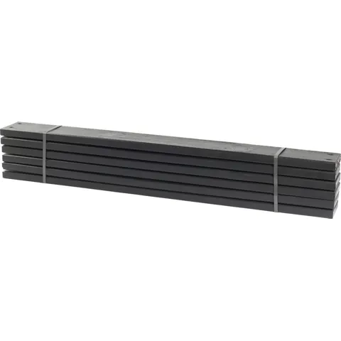 Plus Planken PIPE 120 cm - 6 Stck. schwarz – Bild 2