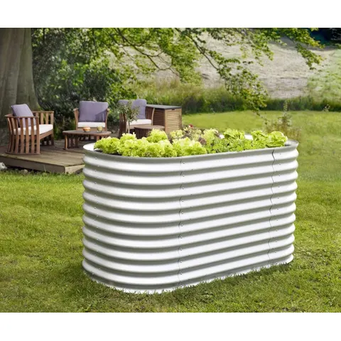Vitavia Hochbeet Terra Basic 82 x 162 x 86 cm aluminium – Bild 2
