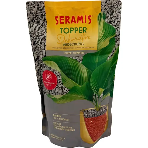 Seramis Pflanzgranulat Topper graphite 1 L – Bild 2