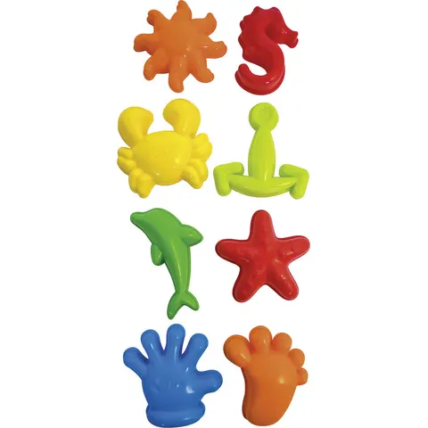 Adriatic Spielware Sandformen bunt – Bild 2