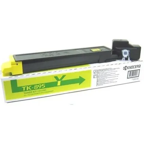 KYOCERA TK-895Y Toner gelb – Bild 2