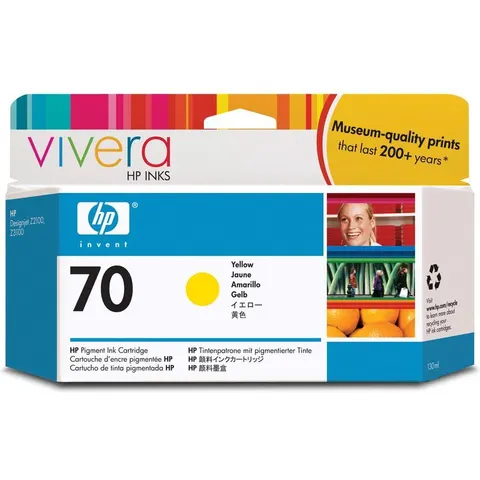 HP 70 (C9454A) - Gelb - Druckerpatrone – Bild 3