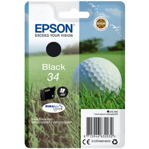 Epson 34 (C13T34614010) - Schwarz - Druckerpatrone – Bild 2