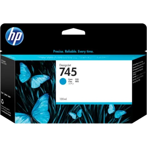 HP 745 Tintenpatrone Cyan 130 ml – Bild 4