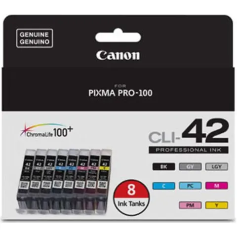 Canon CLI-42 - 8-farbig - Druckerpatrone - Multipack – Bild 2