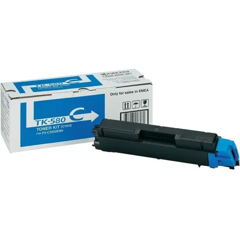 KYOCERA TK-580C Toner cyan – Bild 2