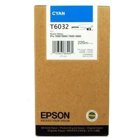 Epson T6032 - Cyan - Druckerpatrone – Blau – Bild 2