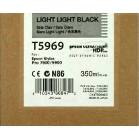 Epson T5969 (C13T596900) Druckerpatrone - Hellschwarz – Bild 2