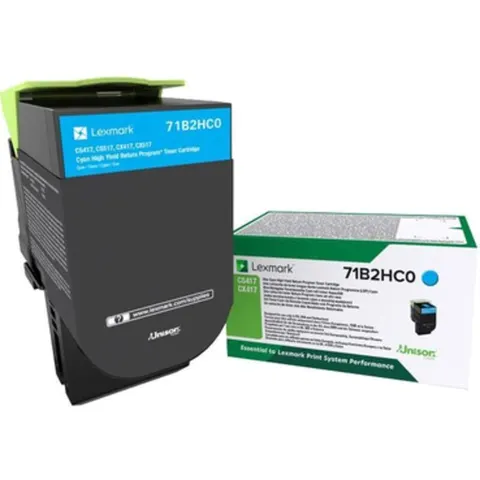 Lexmark 71B2HC0 - Cyan - Toner – Bild 2