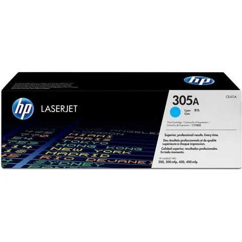 HP 305A (CE411A) - Cyan - Toner – Bild 2