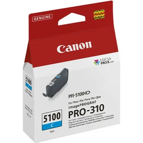 Canon PFI-5100 C - Cyan - Druckerpatrone – Bild 3