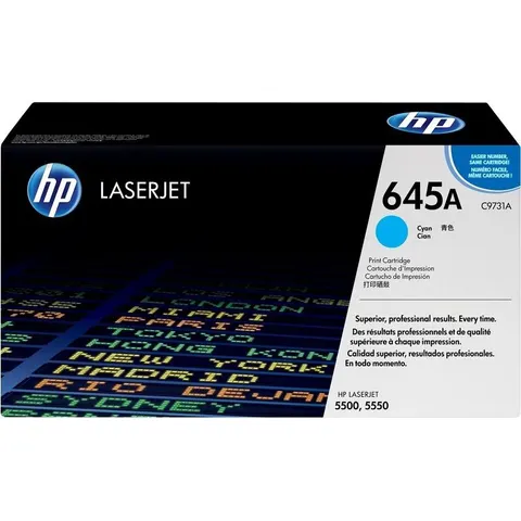 HP 645A (C9731A) - Cyan - Toner – Bild 3