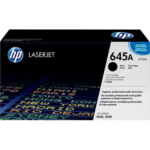 HP 645A (C9730A) - Schwarz - Toner – Bild 2