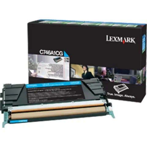 Lexmark C746A1CG - Cyan - Toner – Bild 2