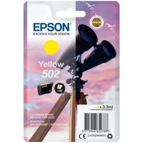 EPSON 1LB Singlepack Yellow 502 Ink – Bild 2