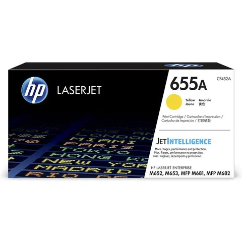 HP 655A (CF452A) - Gelb - Toner – Bild 2
