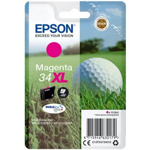 EPSON 2LB Singlepack 34XL Magenta – Bild 2