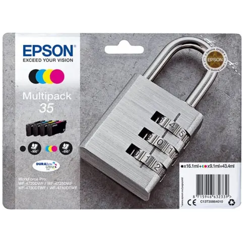 EPSON 2LB 35 Ink Multipack CMYK – Bild 2