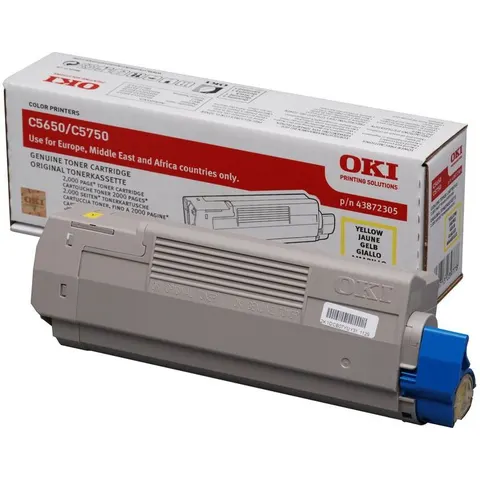 Oki 43872305 - Gelb - Toner – Bild 2