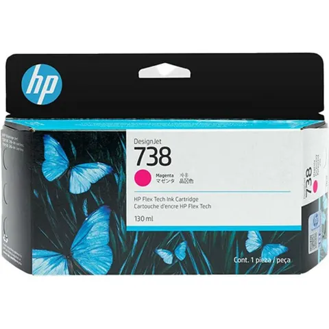 HP 738 (498N6A) - Magenta - Druckerpatrone – Bild 2
