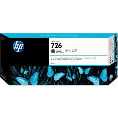 HP 726 Tinte schwarz matt 300ml – Bild 3
