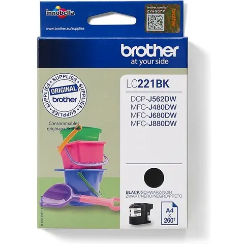 Brother LC-221BK - Schwarz - Druckerpatrone – Bild 2