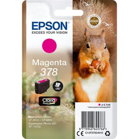 EPSON 4LB Singlepack Magenta 378 – Bild 2