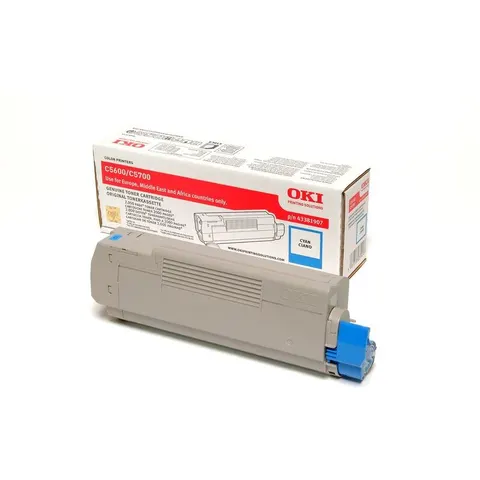 Oki 43381907 - Cyan - Toner – Bild 2
