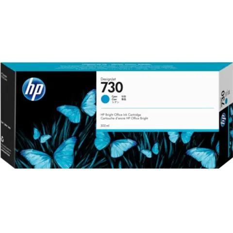 HP 730 Cyan Tintenpatrone 300ml – Bild 2
